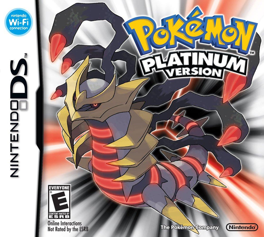 2 Guns Retro - Pokemon Platinum - Video Game - Nintendo DS
