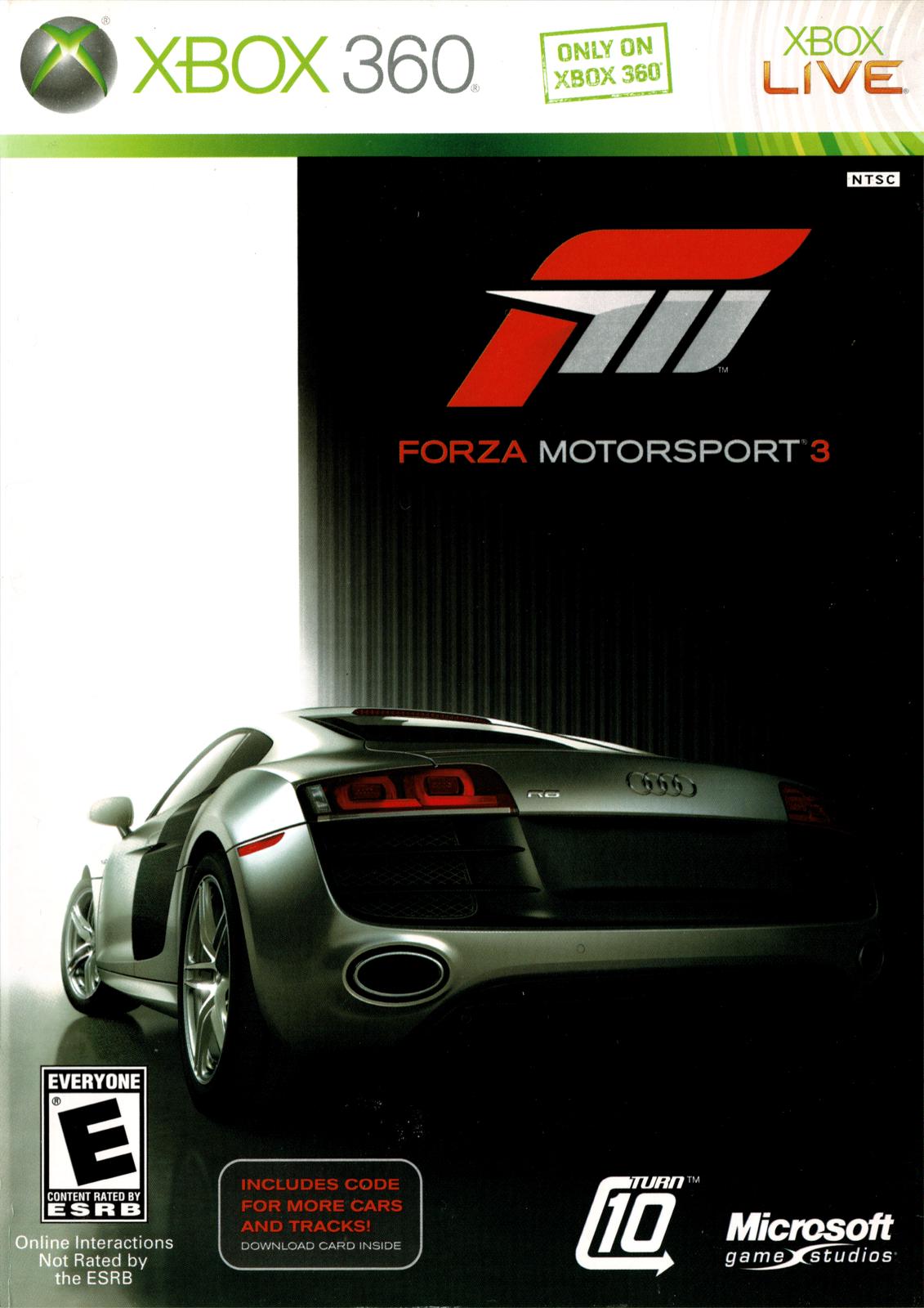 2 Guns Retro - Forza Motorsport 3 - Video Game - Xbox 360