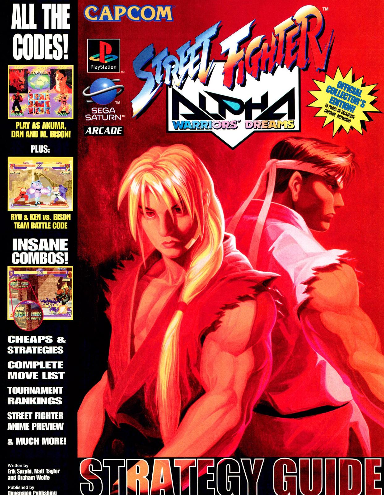 Street Fighter Alpha: Warriors Dreams - Strategy Guide