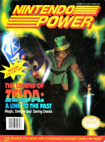 [Volume 34] Legend of Zelda: A Link to the Past - Nintendo Power