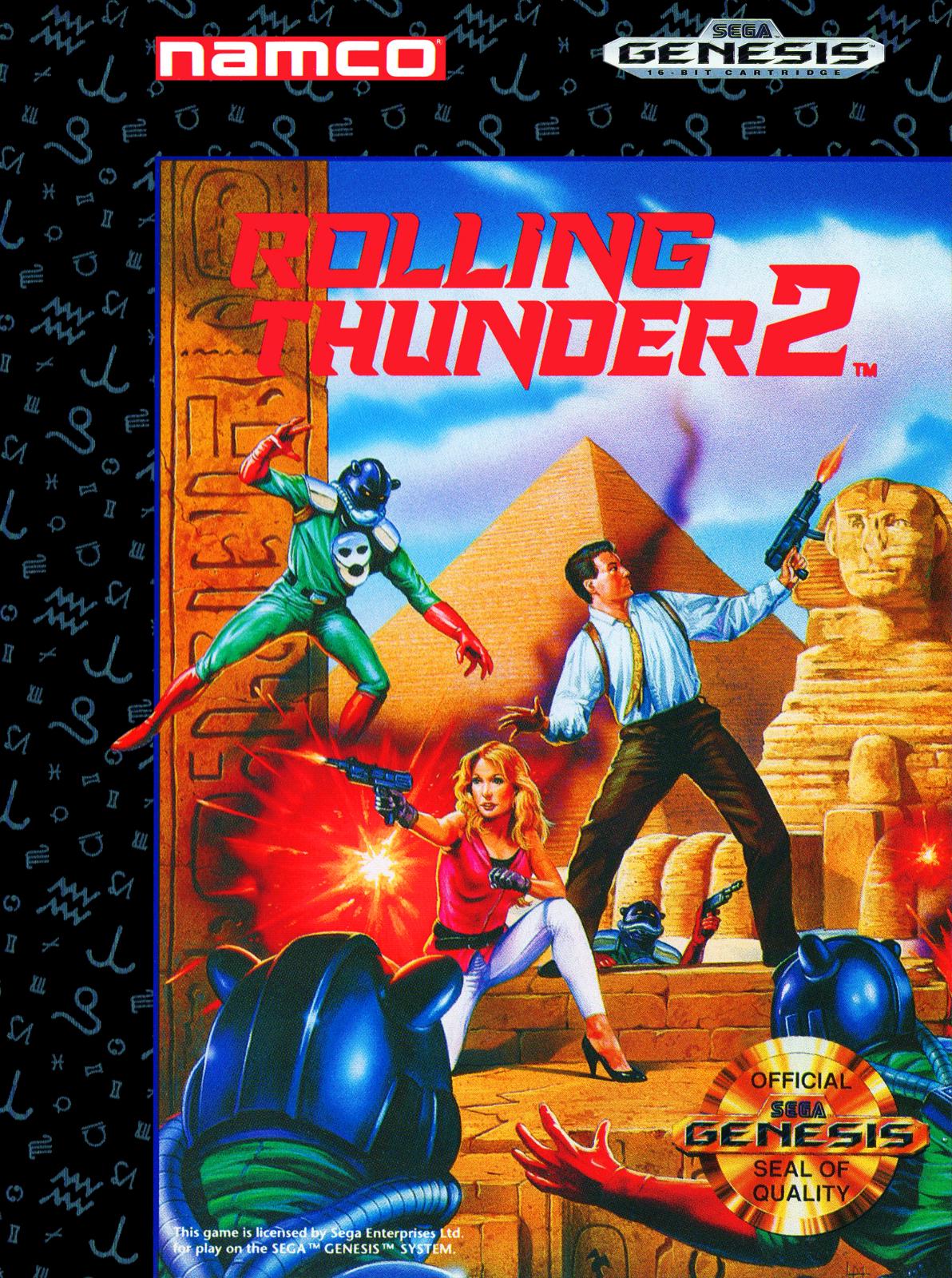 Rolling Thunder 2 - Sega Genesis