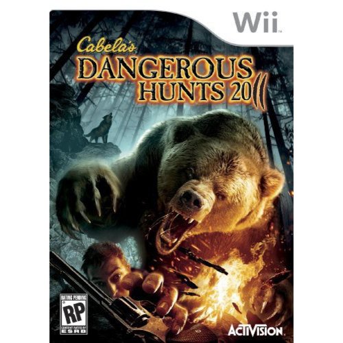 2 Guns Retro - Cabela's Dangerous Hunts 2011 - Video Game - Wii