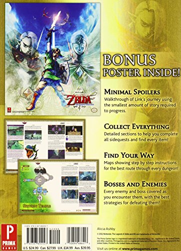 Zelda Skyward Sword [Premiere Edition Prima] - Strategy Guide